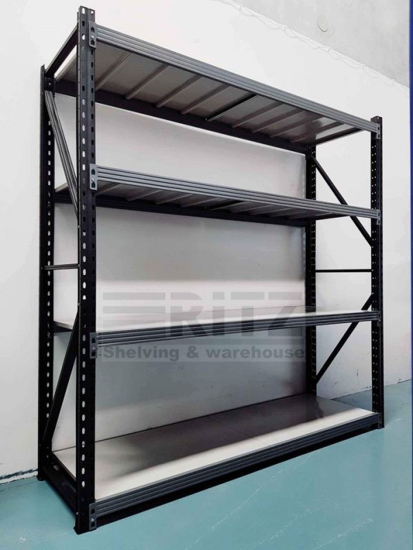 1200kg/unit Long span shelving 2000(H)x2000(L)x600(D)