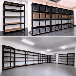 A6) Slot lock shelving(Heavy duty) 1800(H)x1200(L)x450(D)
