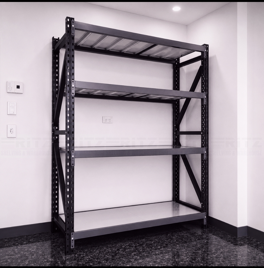 H5) 1600kg/unit Shelving 2000(H)x1500(L)x600(D)- 3 pin lock
