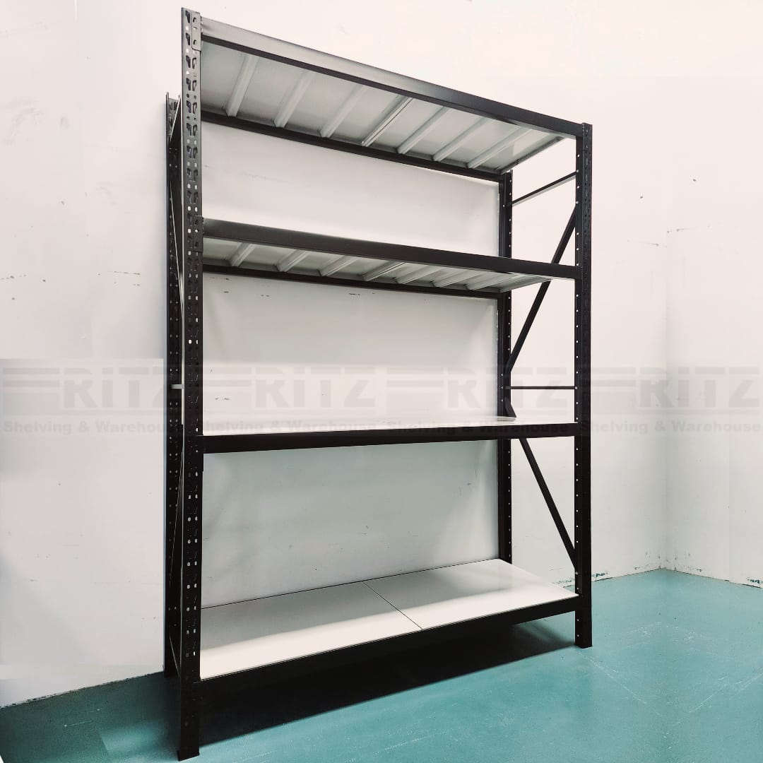 C5) 800kg/unit Shelving 2000(H)x1500(L)x600(D)-2 pin lock - Image 2