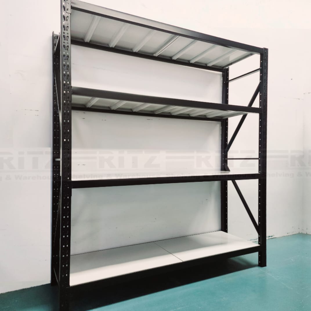 C6) 800kg/unit Shelving 2000(H)x2000(L)x600(D)-2 pin lock - Image 3