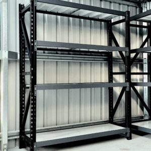 H8) 1600kg/unit Shelving 2400(H)x1500(L)x600(D)- 3 pin lock